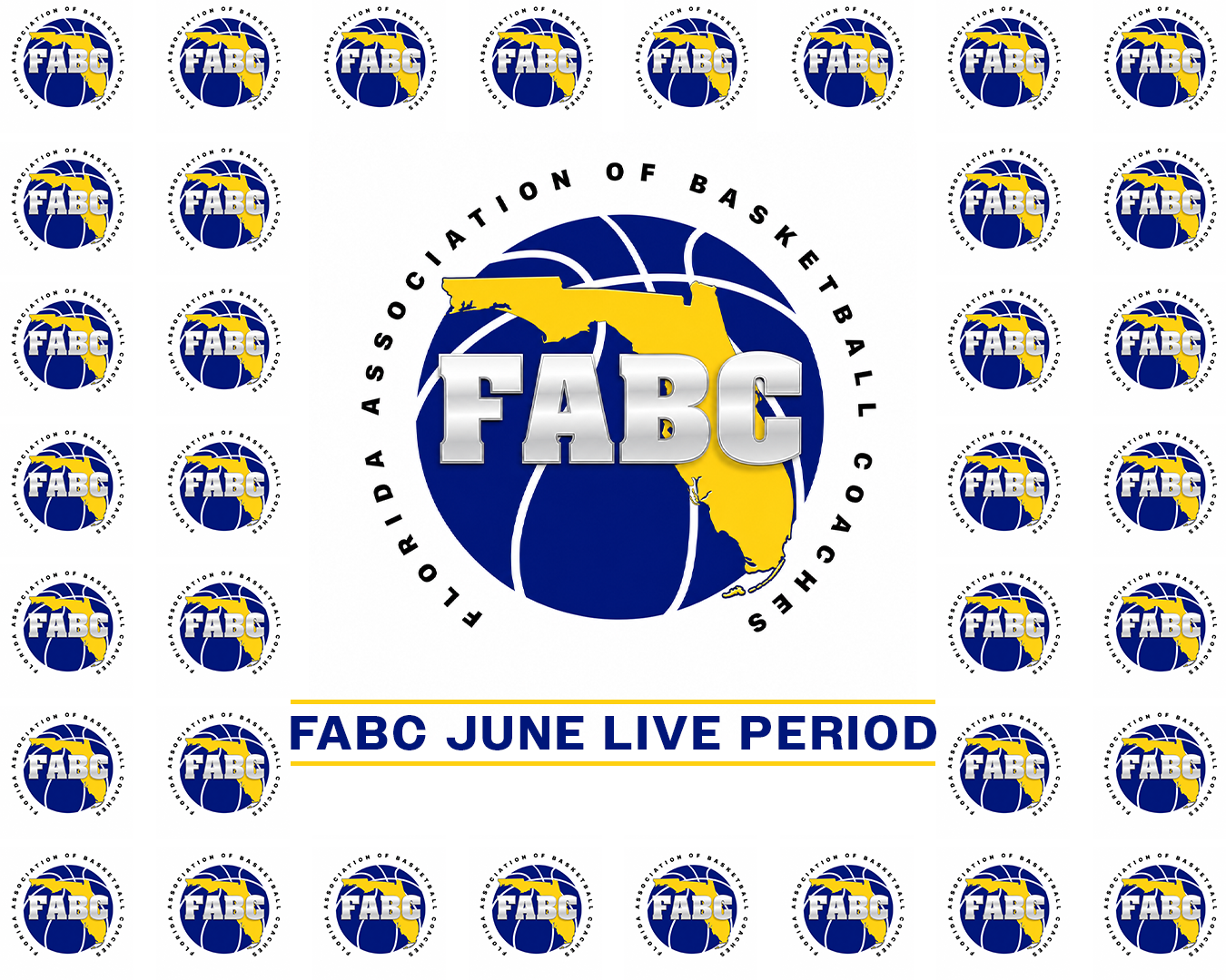 FABC step-and-repeat background design